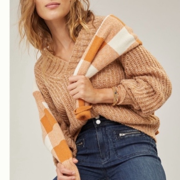 Anthropologie Honore Chunky Knit Wool Pullover Sweater - Picture 4 of 10